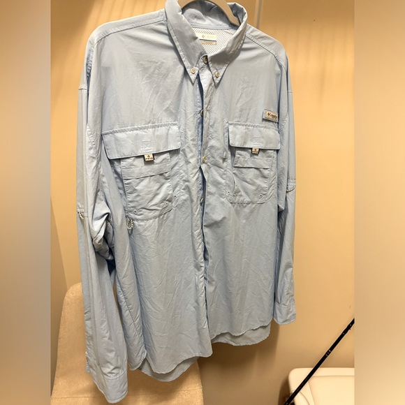 Columbia Other - Columbia PFG Men’s Large. Lt. Blue.